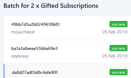 Subscription Types